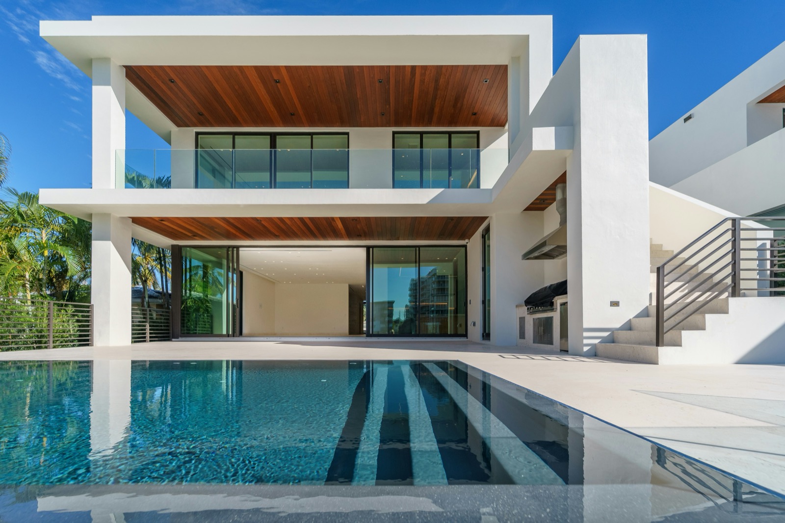 Estate home and pool prepared by Karime's Cleaning Services