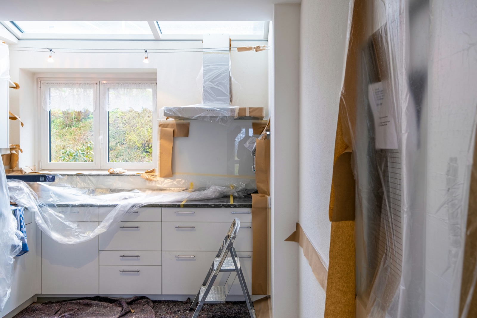 Post-Construction Cleaning in a Santa Barbara home