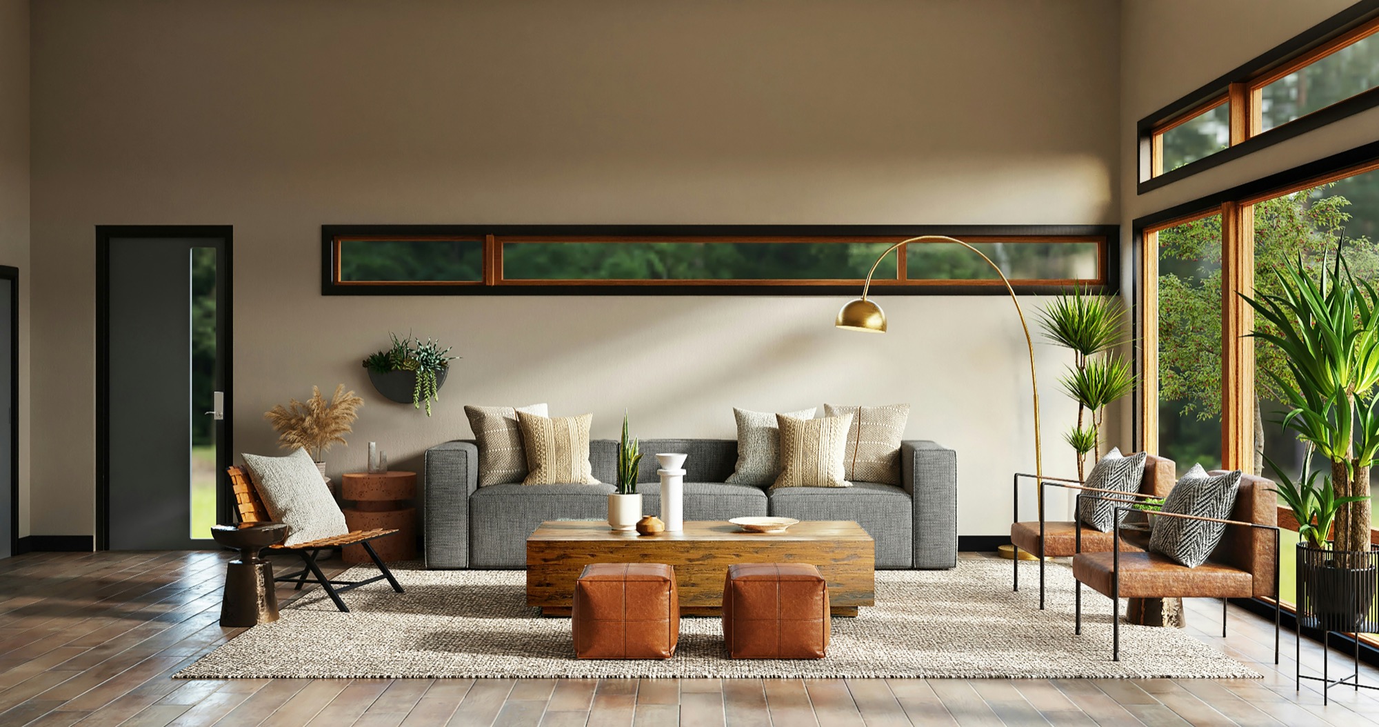 Calm, sunlit interior of a cared-for home